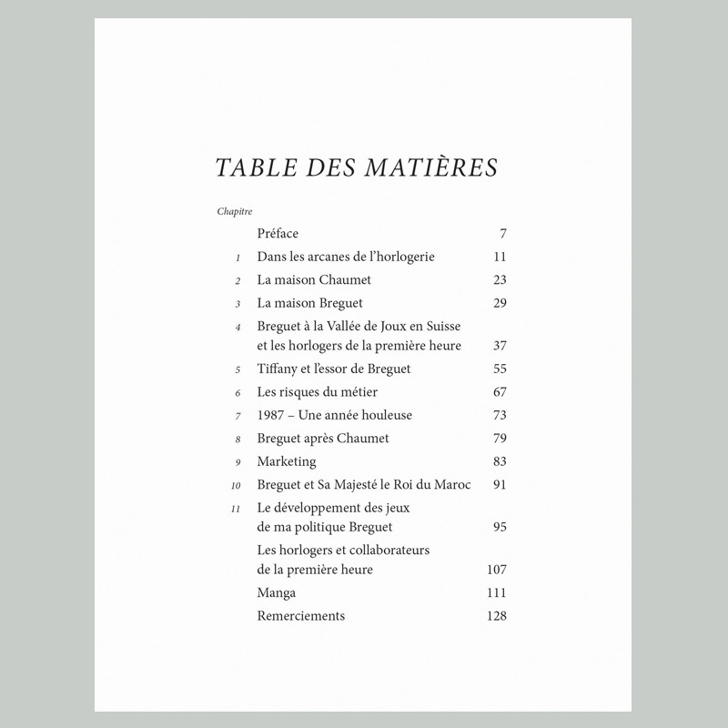L'histoire d'une passion, Breguet 1973 à 1987