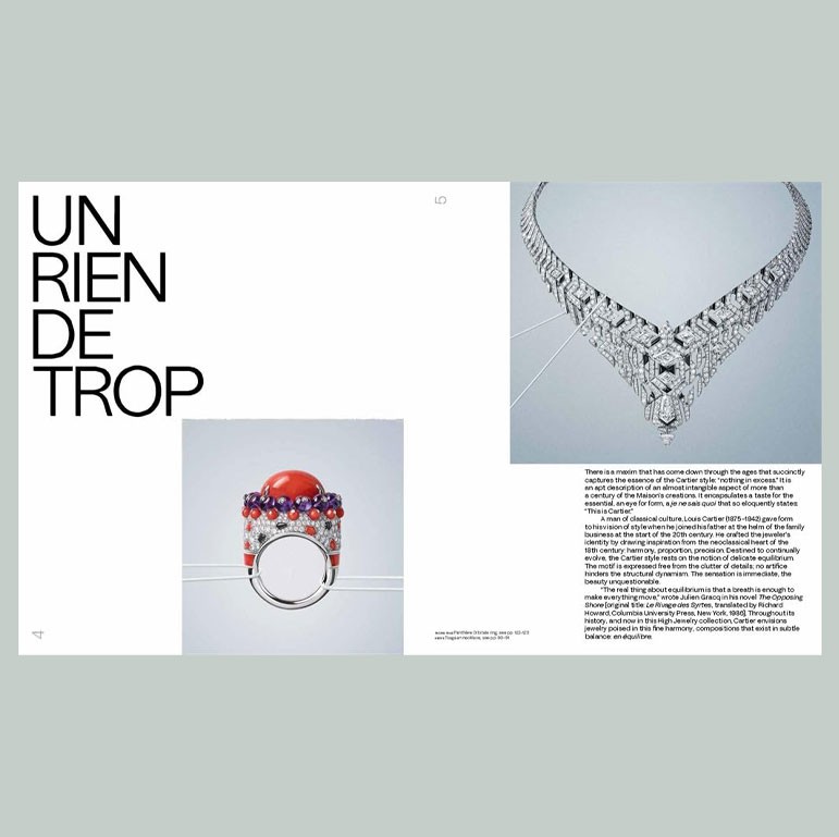 Cartier  En Équilibre