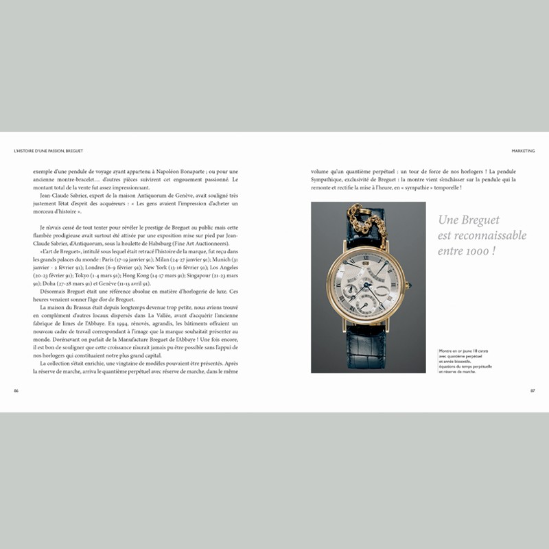 L'histoire d'une passion, Breguet 1973 à 1987