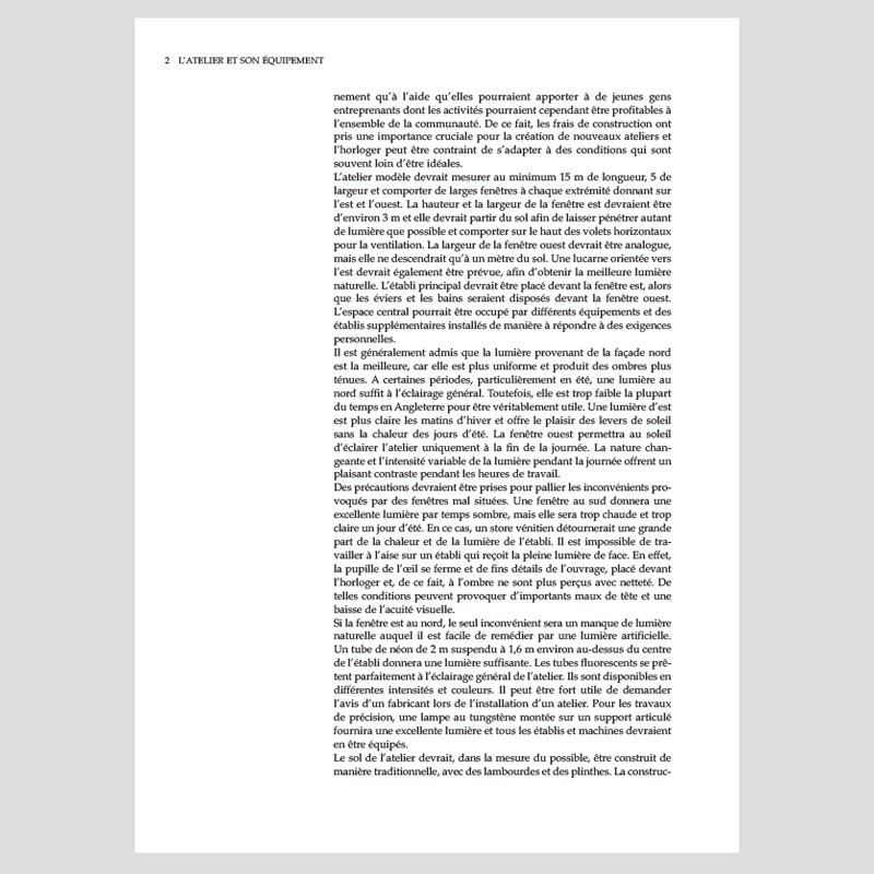 La montre principes et méthodes de fabrication