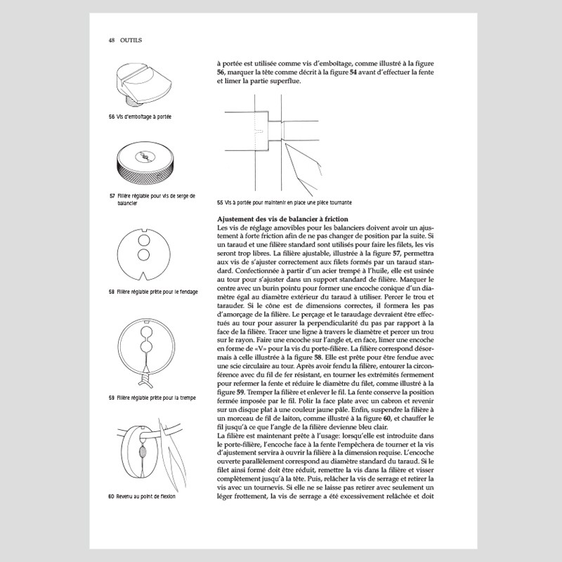 La montre principes et méthodes de fabrication