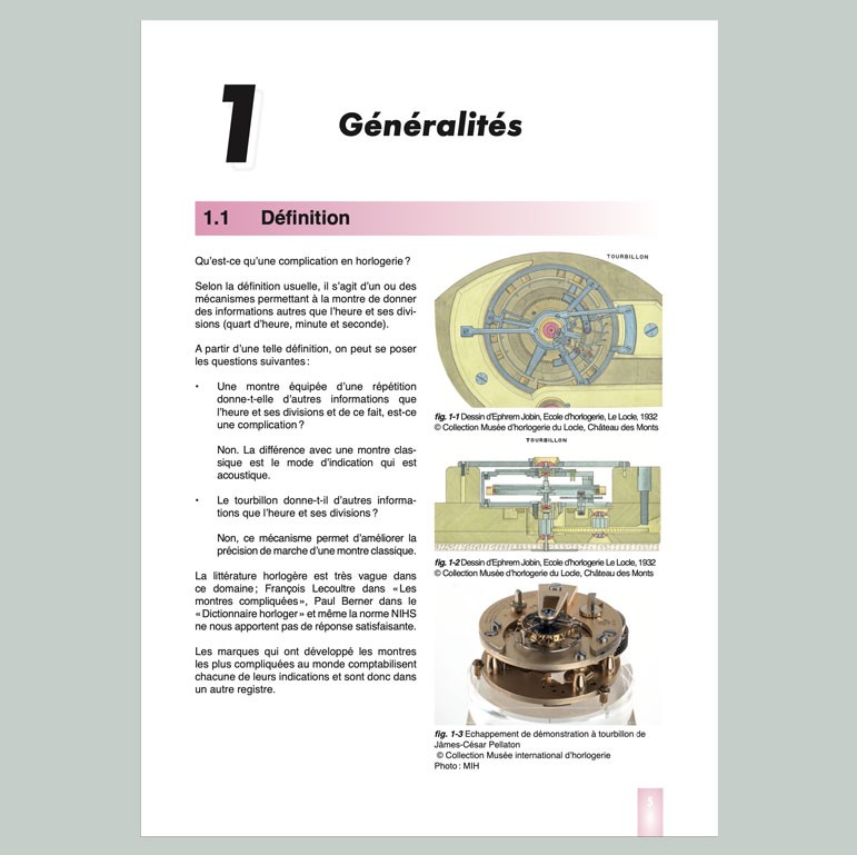 Théorie des Montres Compliquées