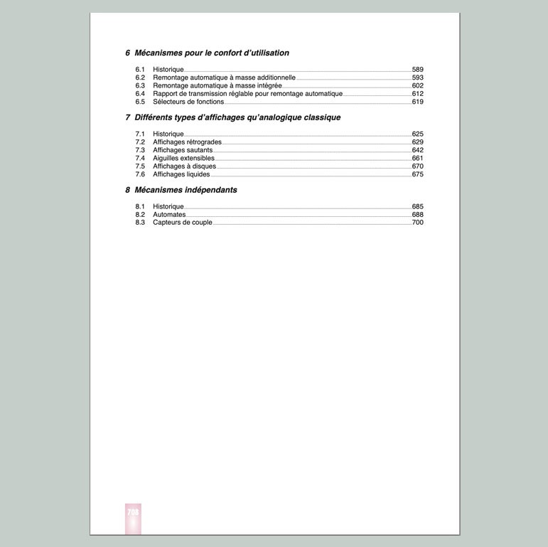 Théorie des Montres Compliquées